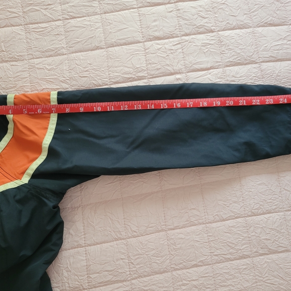 Harley-Davidson Black and Orange Bomber Jacket with Protective Padding - Picture 7 of 7